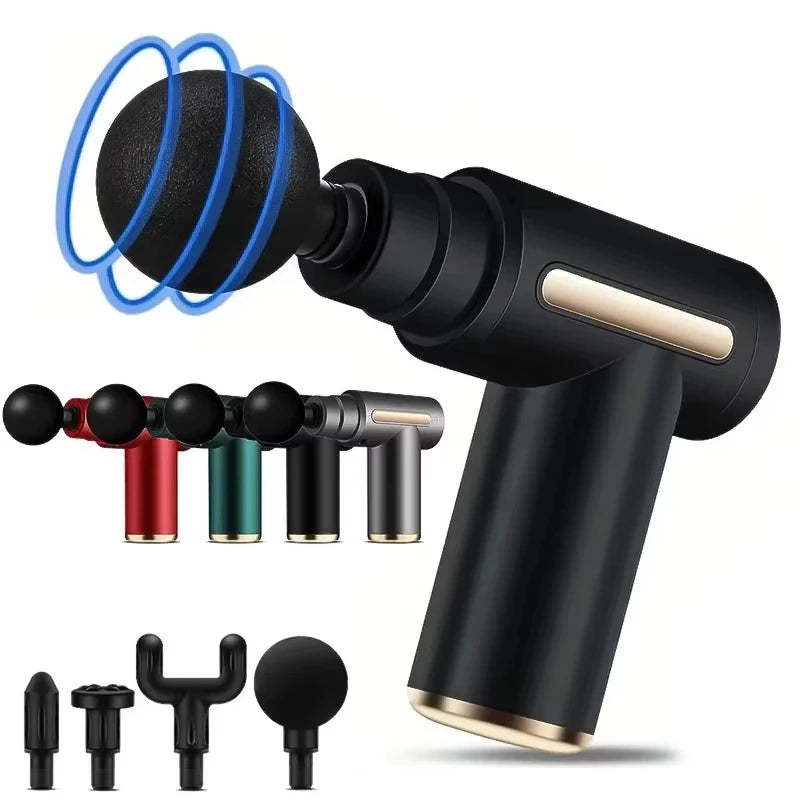 Mini Smart Fascia Gun 2025 - Deep Tissue Percussion for Body & Neck