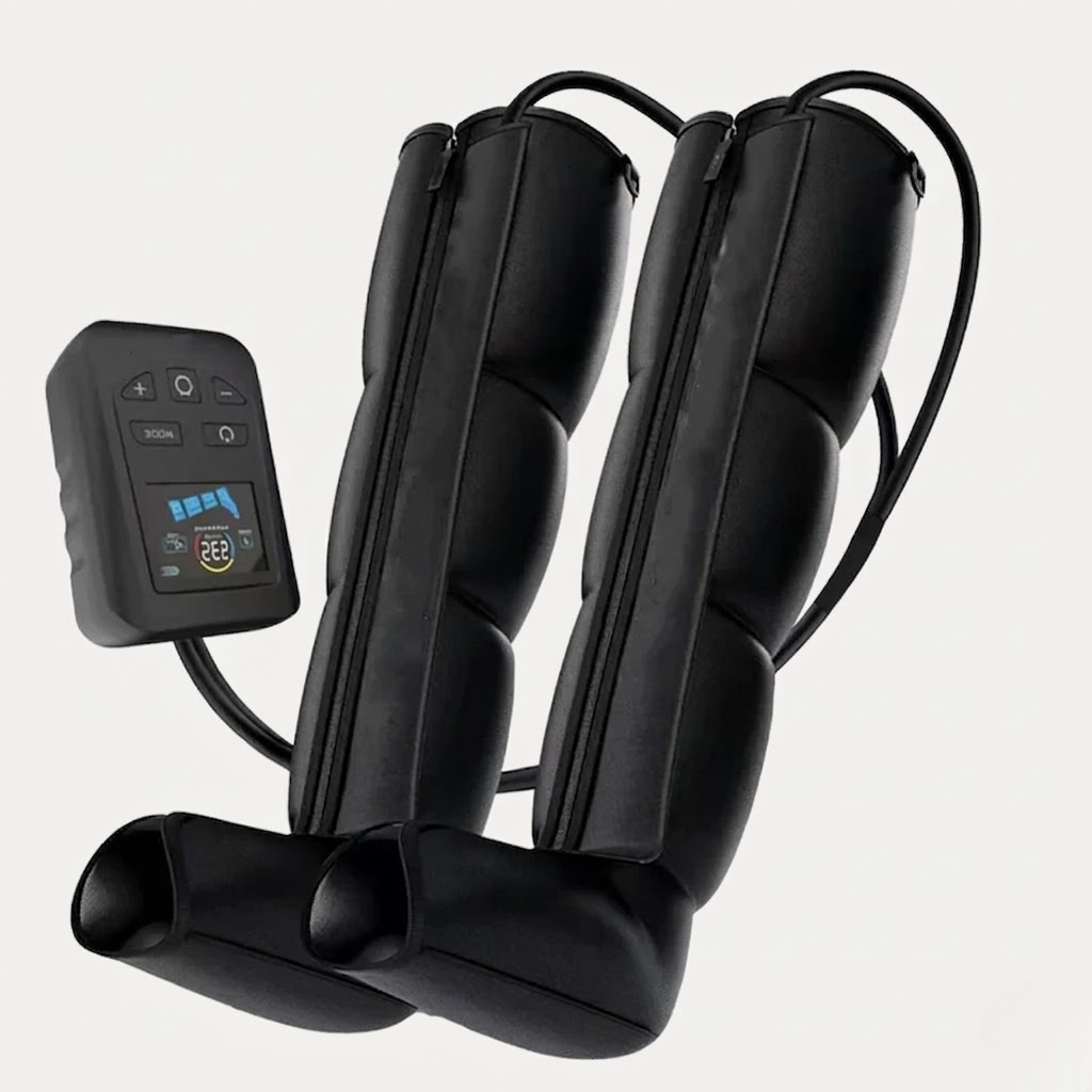 Air Compression Leg Massage Boots - Lymphatic Drainage & Recovery