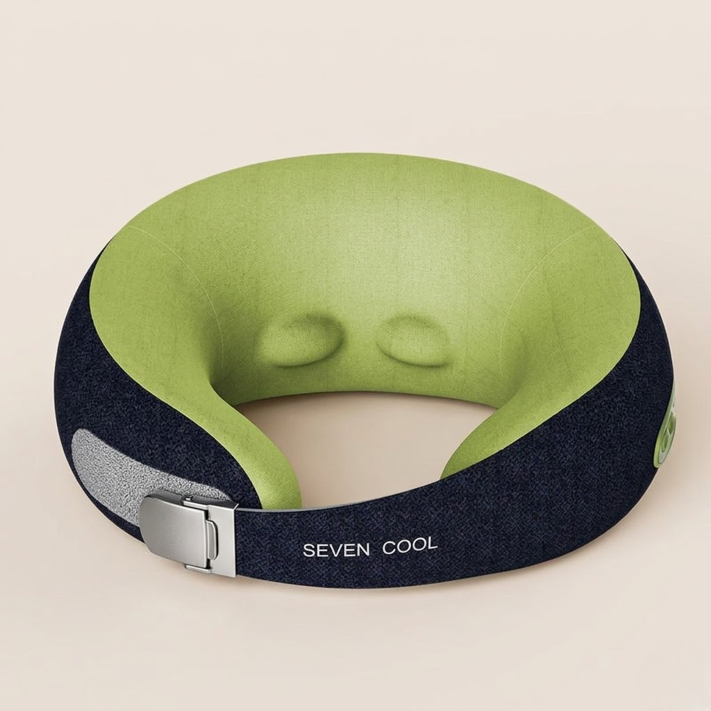 U-Shaped Portable Neck Massager
Pillow - Travel & Home Relief